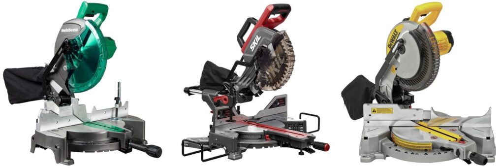 10 Inch Compound Miter Saw combined image