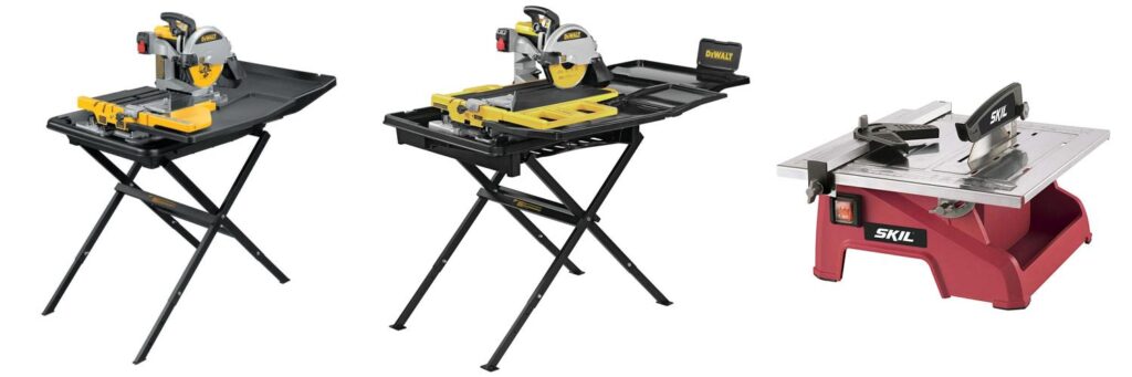 10 Inch Tile Saw combined image