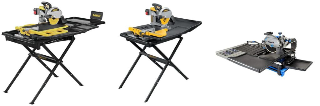 10 Wet Tile Saw combined image