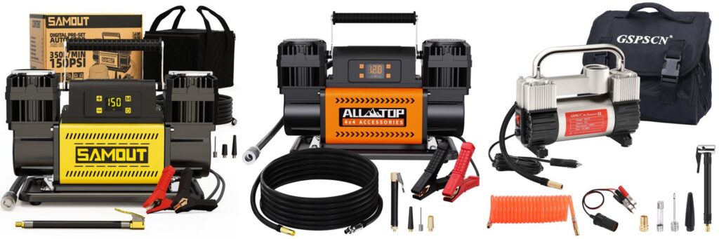 12V Air Compressor 4Wd combined image