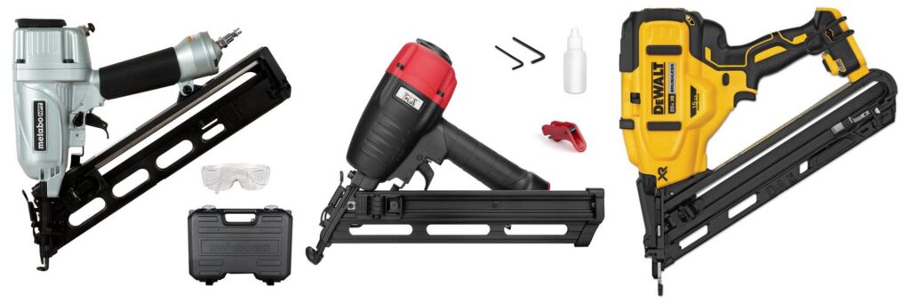 15 Gauge Finish Nailer combined image