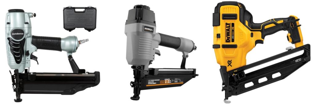16 Gauge Finish Nailer combined image