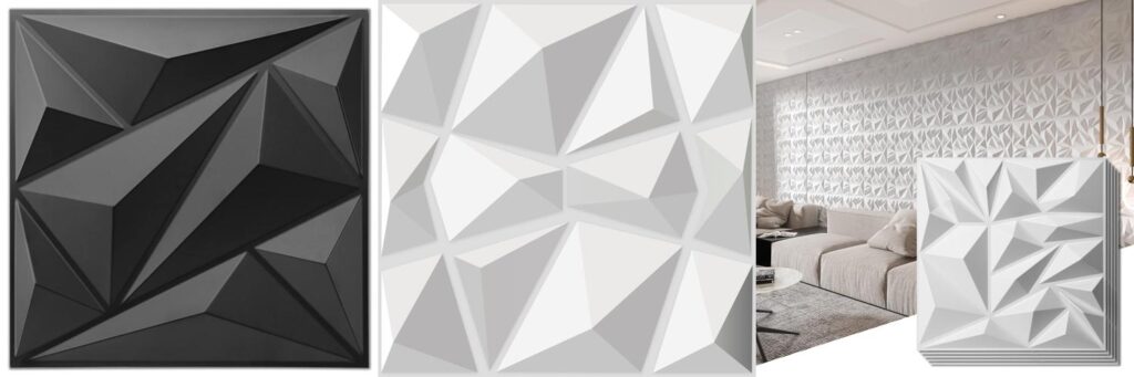 3D Wall Panels combined image
