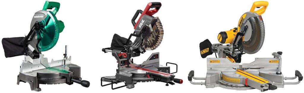 Affordable Compound Miter Saw combined image