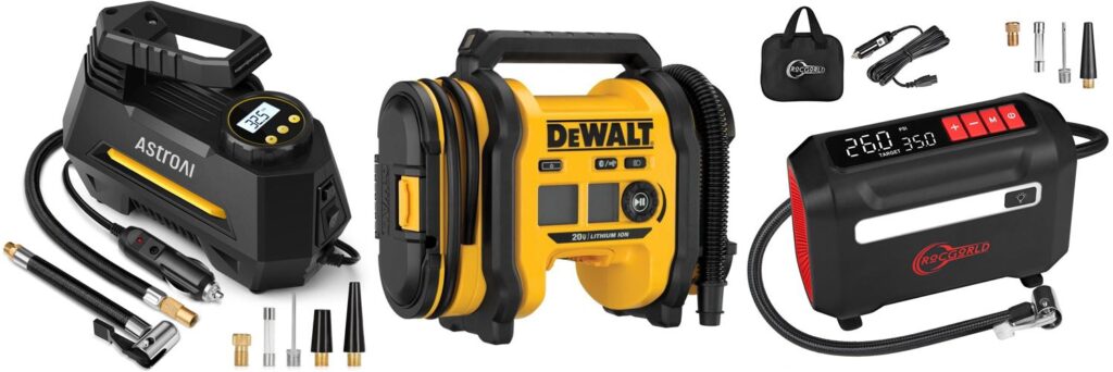 Air Compressor For Tires combined image