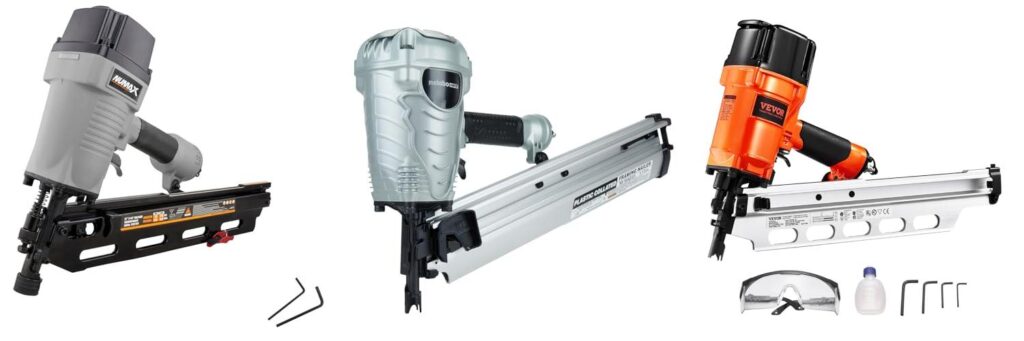 Air Framing Nail Gun combined image