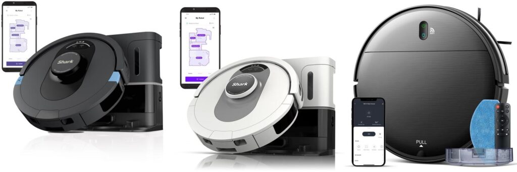 Automatic Vacuum For Pet Hair combined image