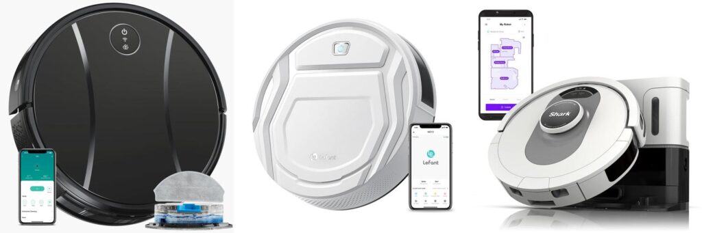 Top 5 Automatic Vacuums for Pet Hair: Review & Guide 2 Automatic Vacuum For Pets combined image