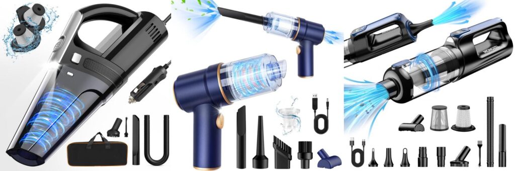 Automobile Vacuum Cleaner combined image