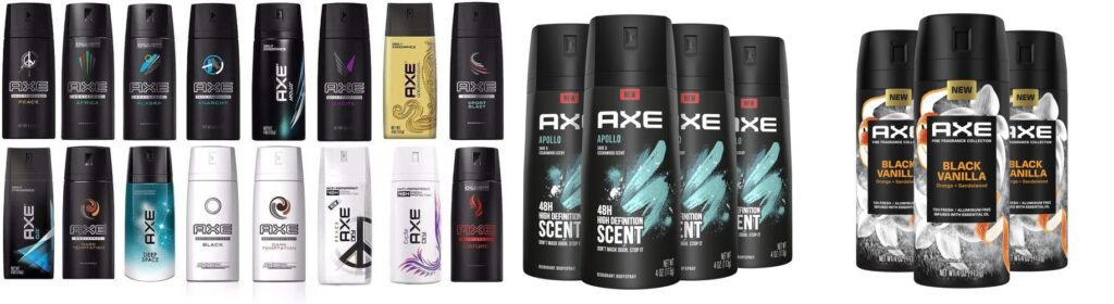 Axe Perfume combined image