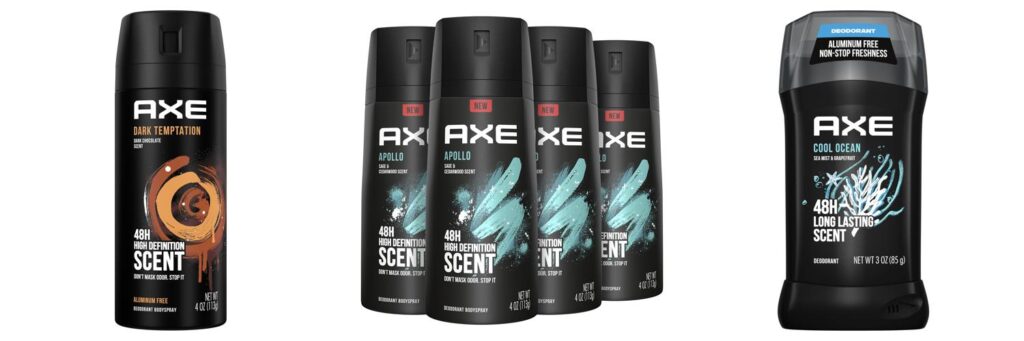 Axe Smell combined image