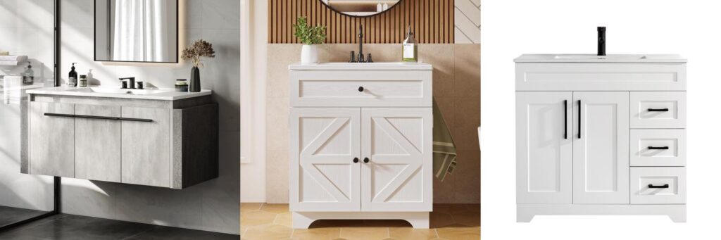 Bathroom Vanity Suites combined image