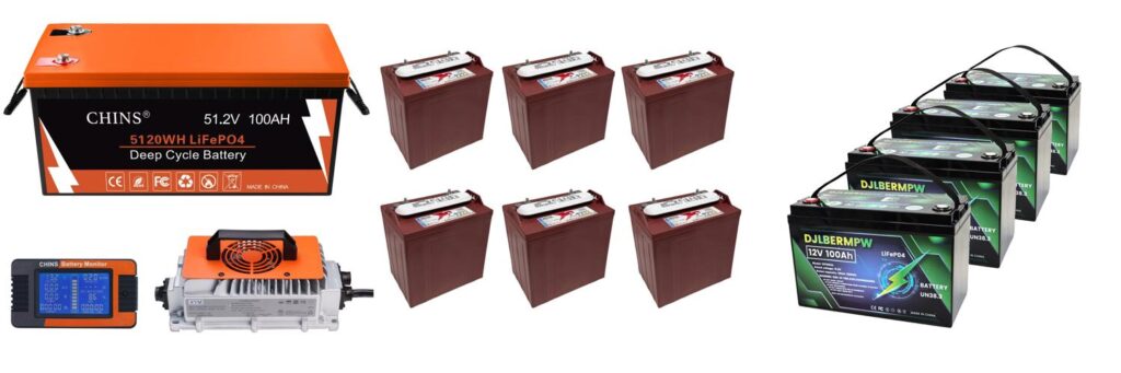 Batteries For Golf Cart combined image