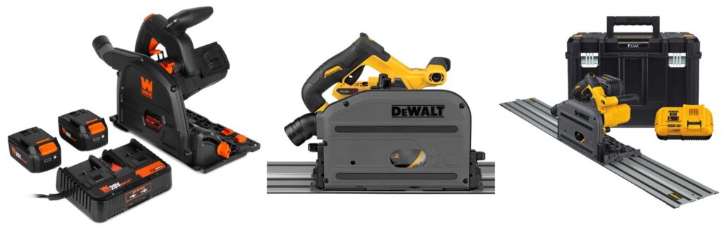 Battery Track Saw combined image