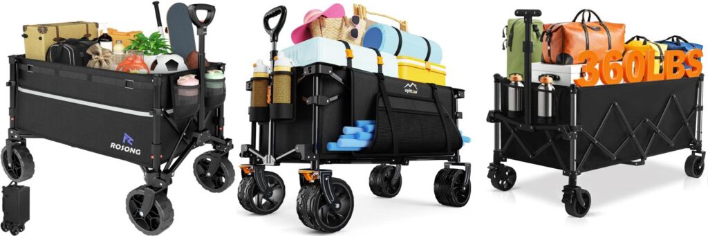 Beach Cart Wagon combined image