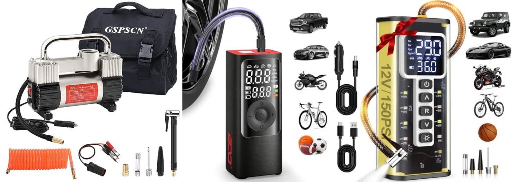 Best Auto Air Compressor combined image