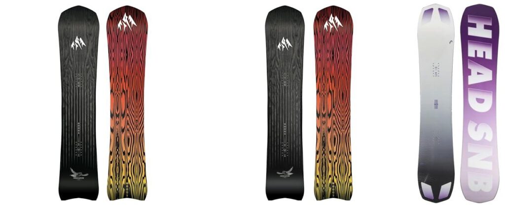 Best Carving Snowboard combined image