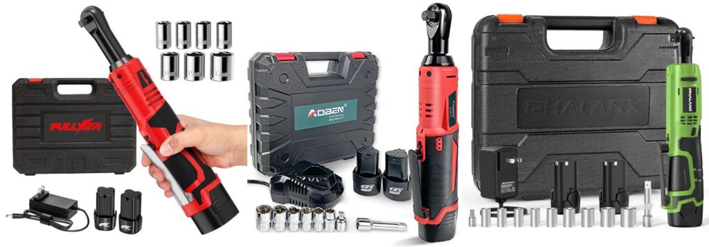 Best Cordless Drill Motor Starting Ratchet combined image