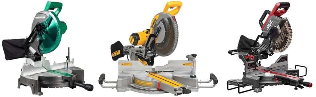 Best Saw For Compound Cuts combined image