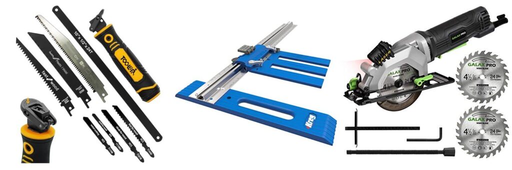Best Saw For Cutting Panels combined image
