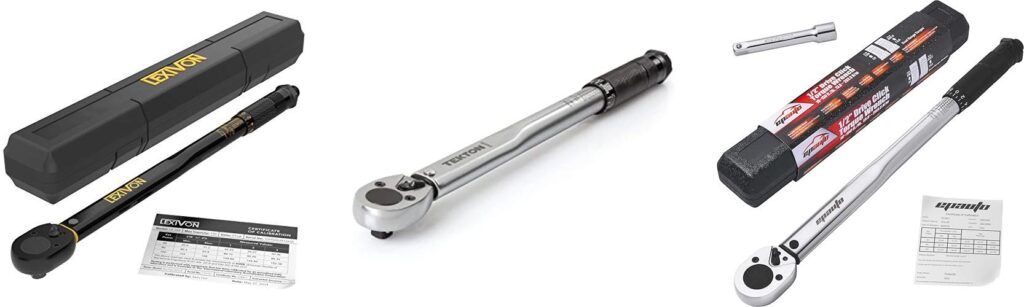 Best Torque Wrenches combined image