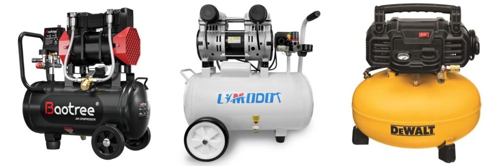 Best Value High Volume Air Compressor combined image