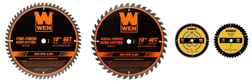 Blade For Compound Miter Saw combined image