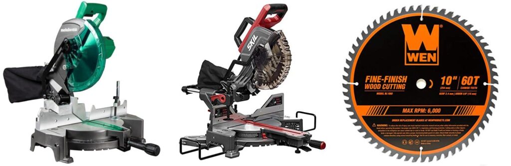 Budget 10 Inch Miter Saw combined image 1