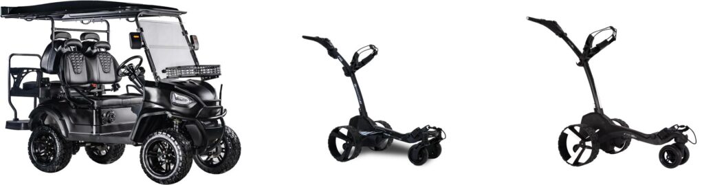 Budget Electric Golf Cart combined image
