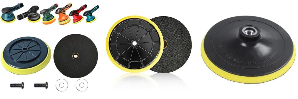 Buffer Polishing Backing Plates combined image