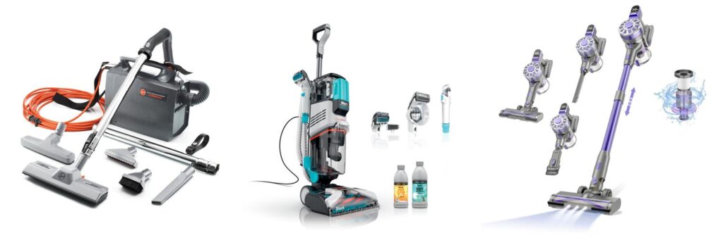 Built In Vacuum Cleaners combined image