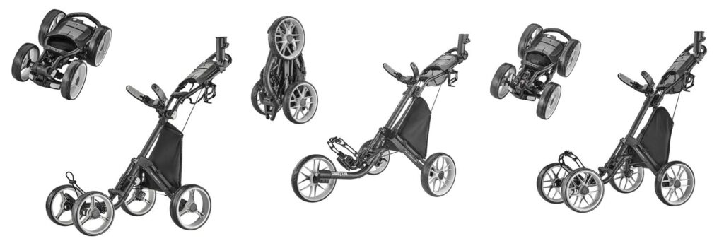 Caddytek Push Cart combined image
