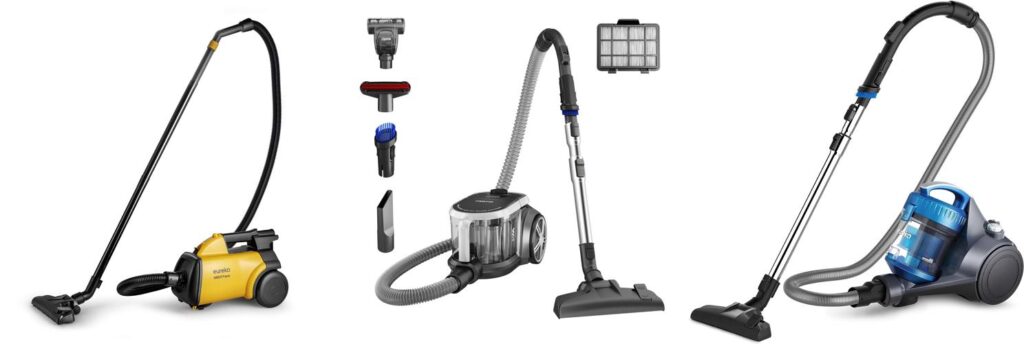 5 Best Canister Vacuums for Pet Hair: Buyer's Guide 2 Canister Vacuum For Pet Hair combined image