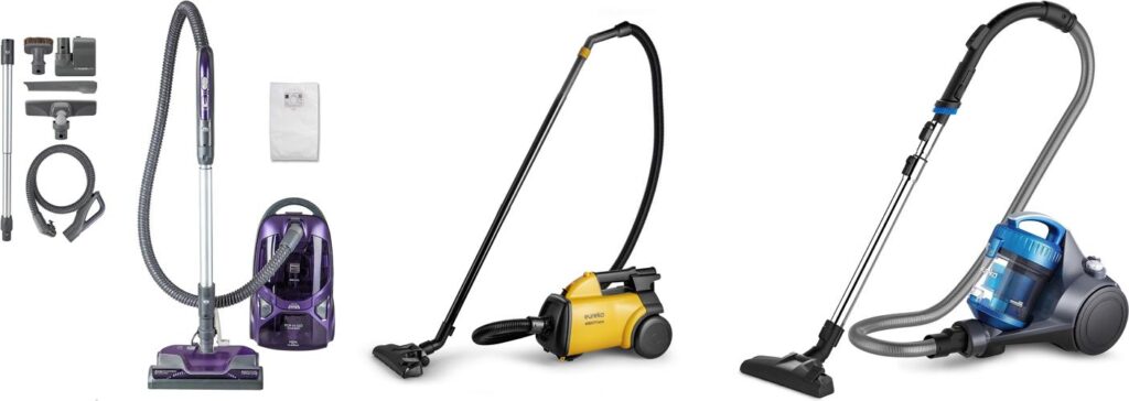 Canister Vacuum combined image