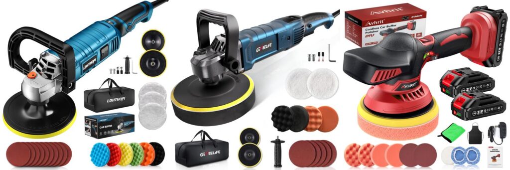 Car Buffer Polisher combined image