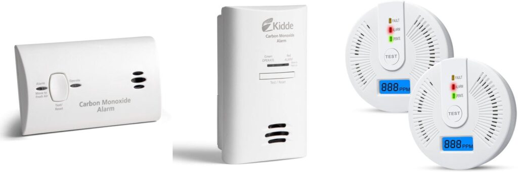 Carbon Monoxide Detectors combined image