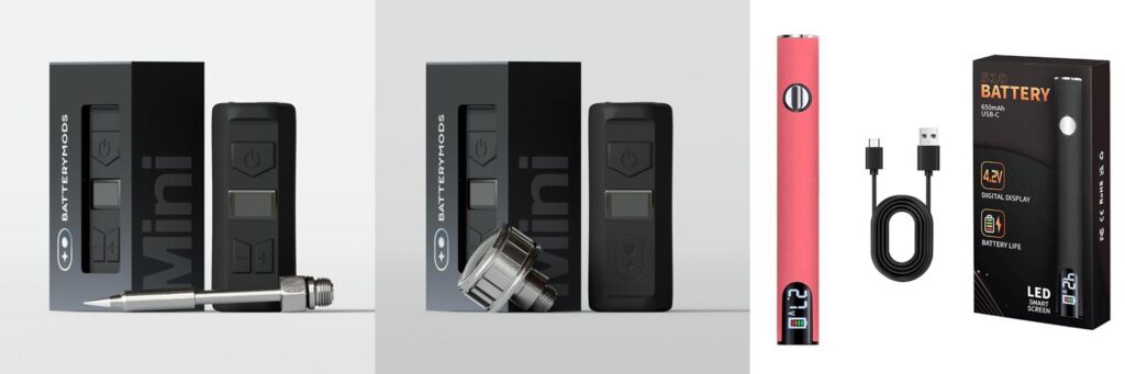 Cart Battery 510 combined image