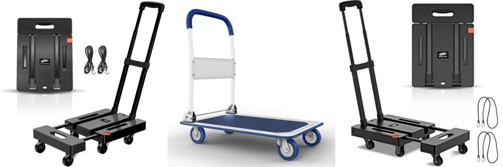 Cart For Moving Into Dorm combined image