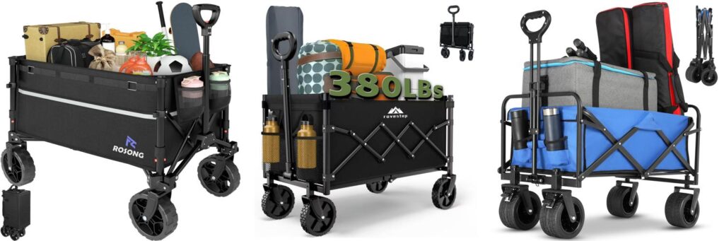 Cart For The Beach combined image