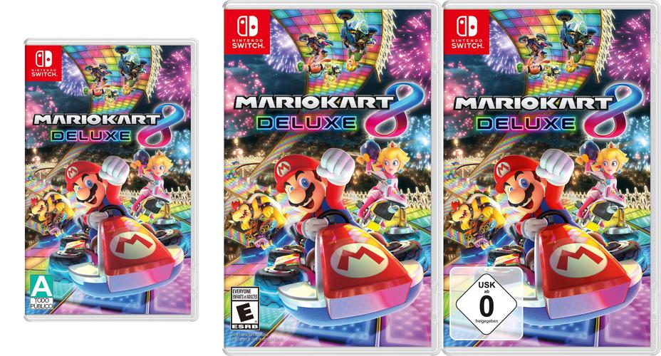 Cart Mario Kart 8 combined image