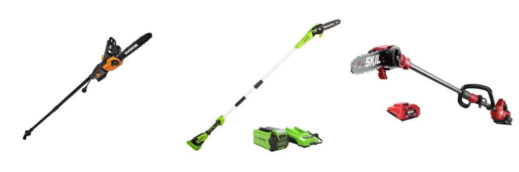 Chainsaw Pole Saw combined image