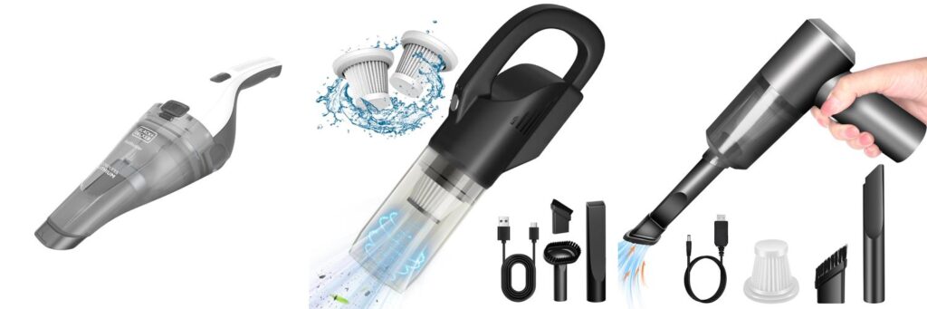 Top 5 Cheap Hand Vacuums: A Detailed Product Review 2 Cheap Hand Vacuum combined image
