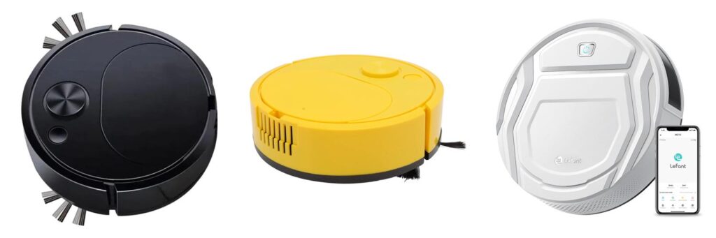Top 5 Cheap Robot Vacuums: Buyer's Guide & Reviews 2 Cheap Robot Vacuum combined image