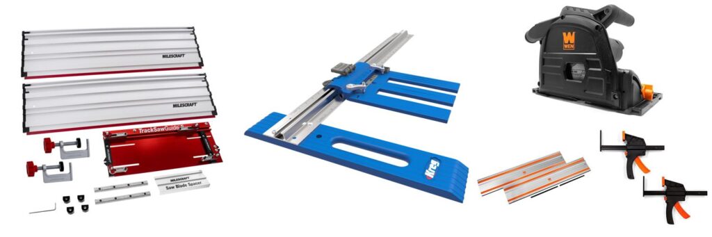 Circular Saw Track System combined image