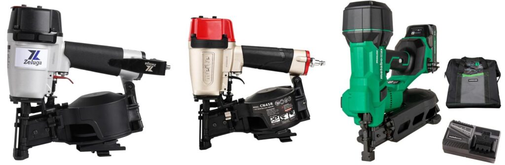 Coil Roofing Nailer combined image