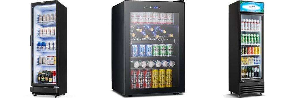 Commercial Smart Refrigerator combined image
