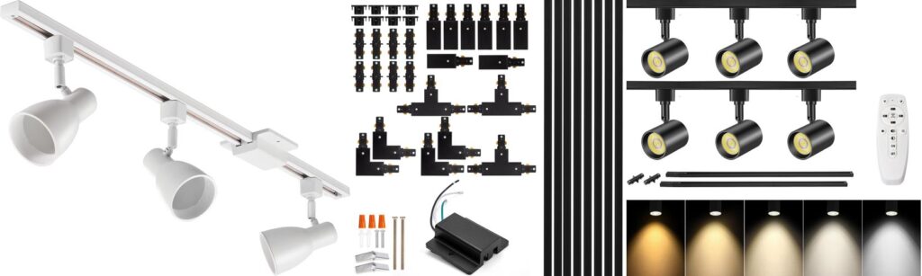 Complete Track Lighting Kits combined image