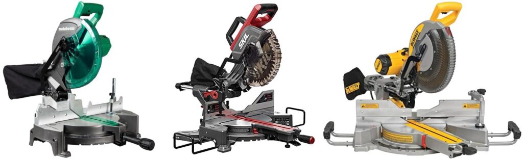 Compound Miter Saw For Home Use combined image 2