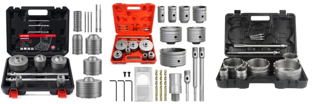 Concrete Hole Saw combined image