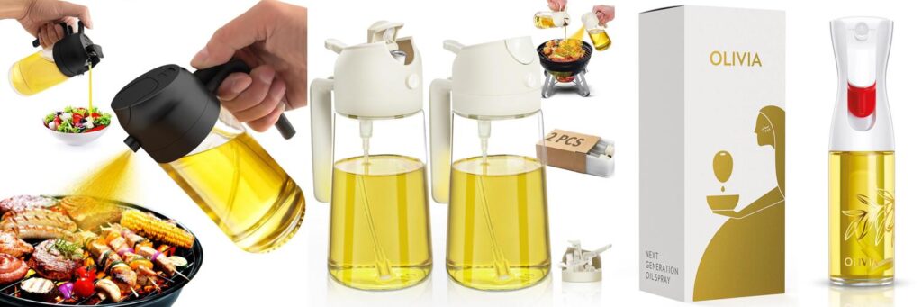 Cooking Oil Sprayer combined image